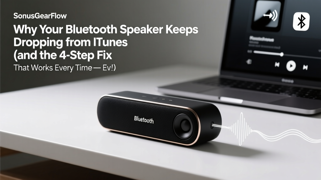 Fix iTunes Bluetooth Speaker Drops (2026)