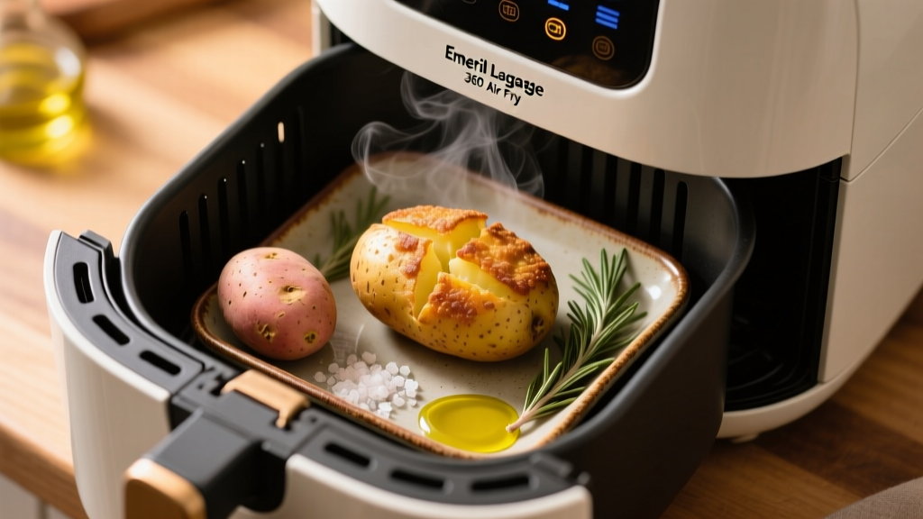 Baked Potato in Emeril Lagasse 360 Air Fryer