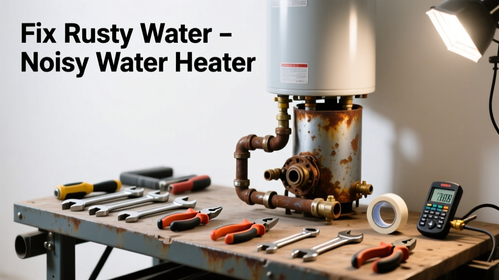 Fix Rusty Water & Noisy Water Heater: DIY Repair Guide
