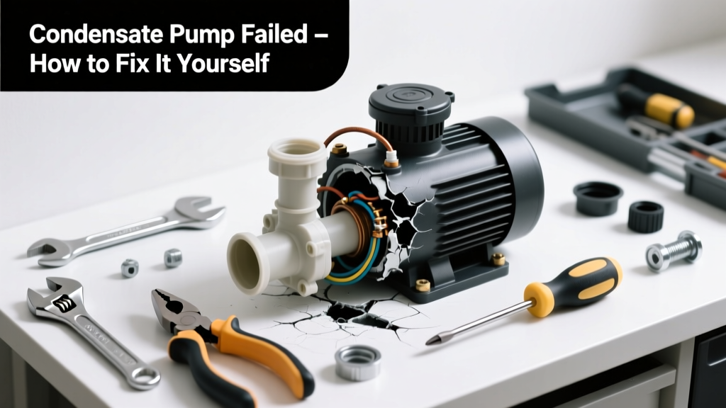 Condensate Pump Failed: How to Fix It Yourself