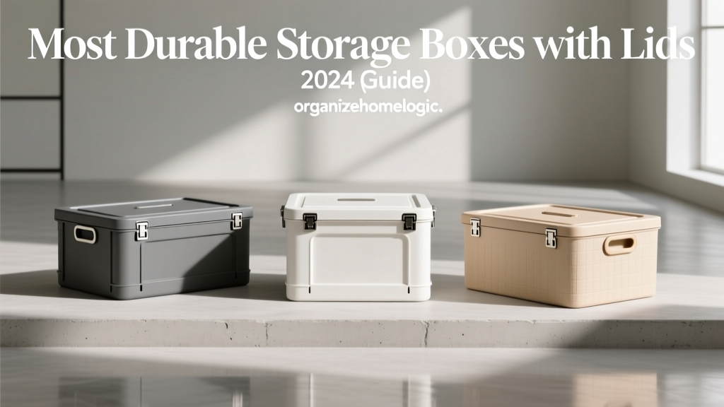 Most Durable Storage Boxes with Lids (2024)