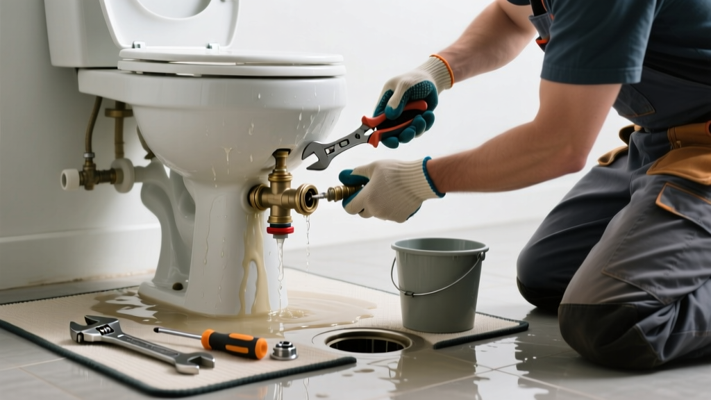 Fix a Toilet Overflowing When Not Working Properly