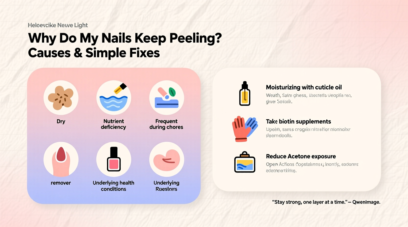 why do my nails keep peeling causes and simple fixes