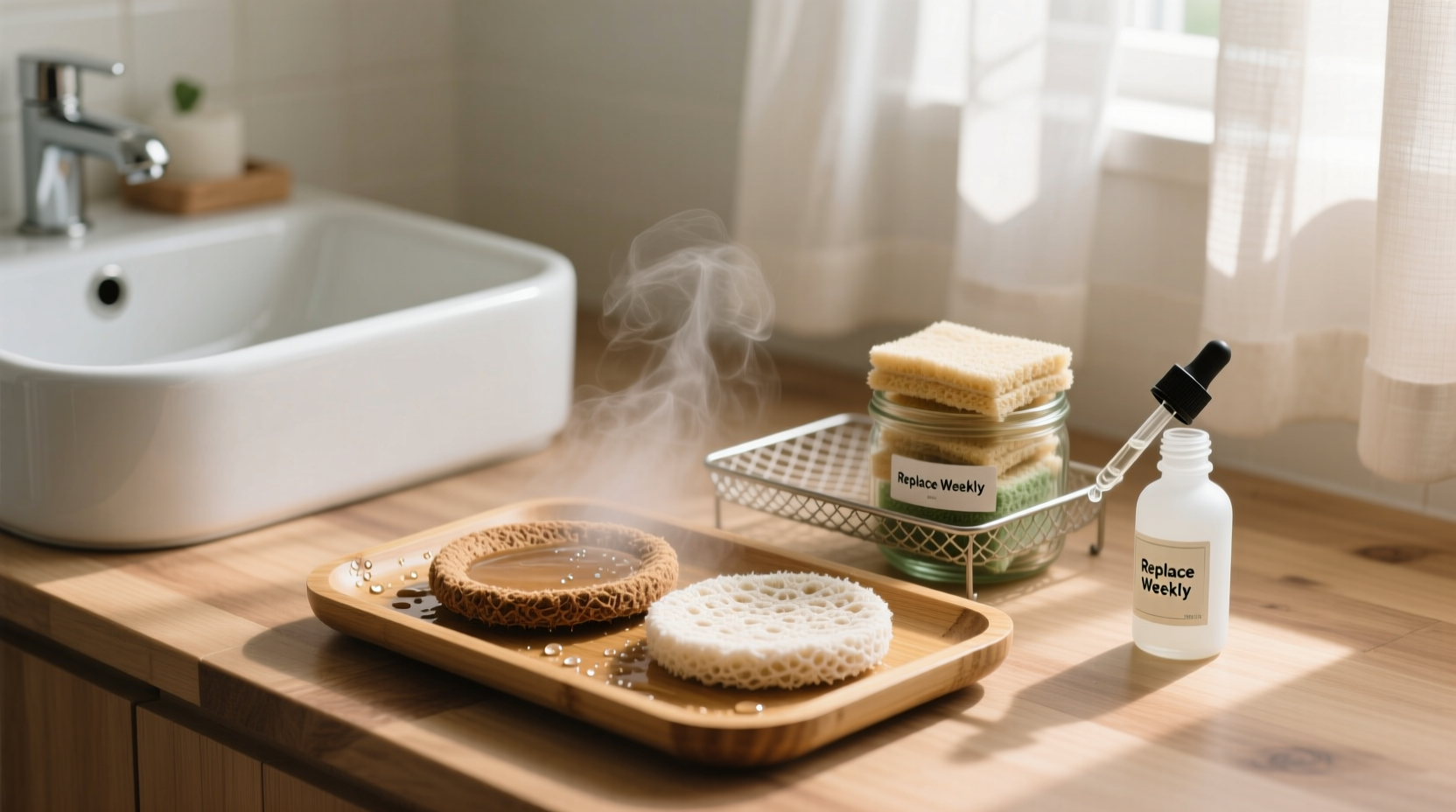 coconut coir vs compostable sponges bacterial resistance