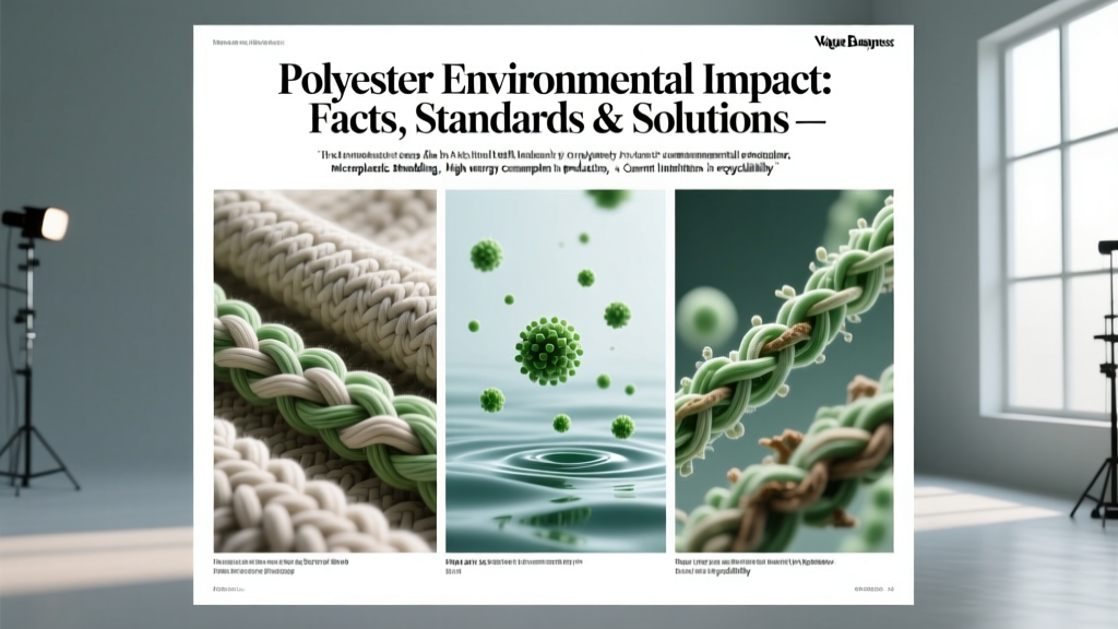 Polyester Environmental Impact: Facts, Standards & Solutions