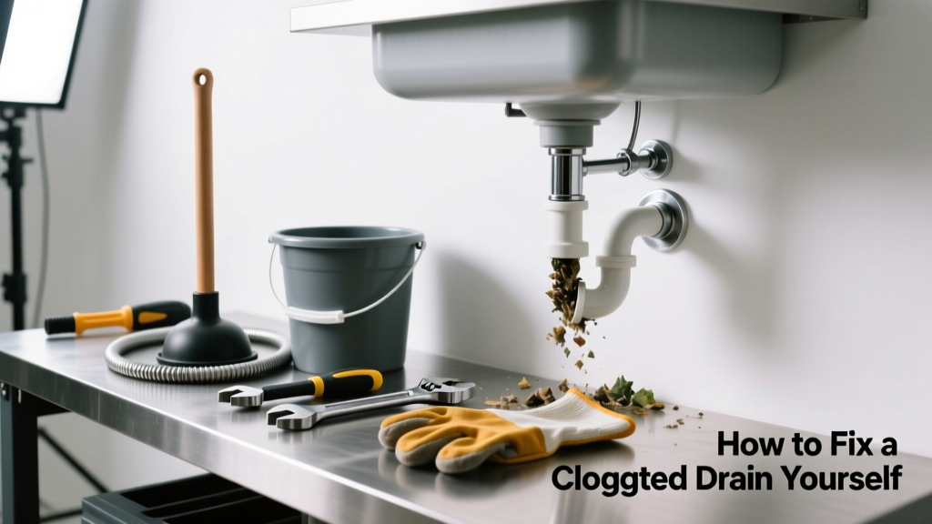 How to Fix a Clogged Drain Yourself