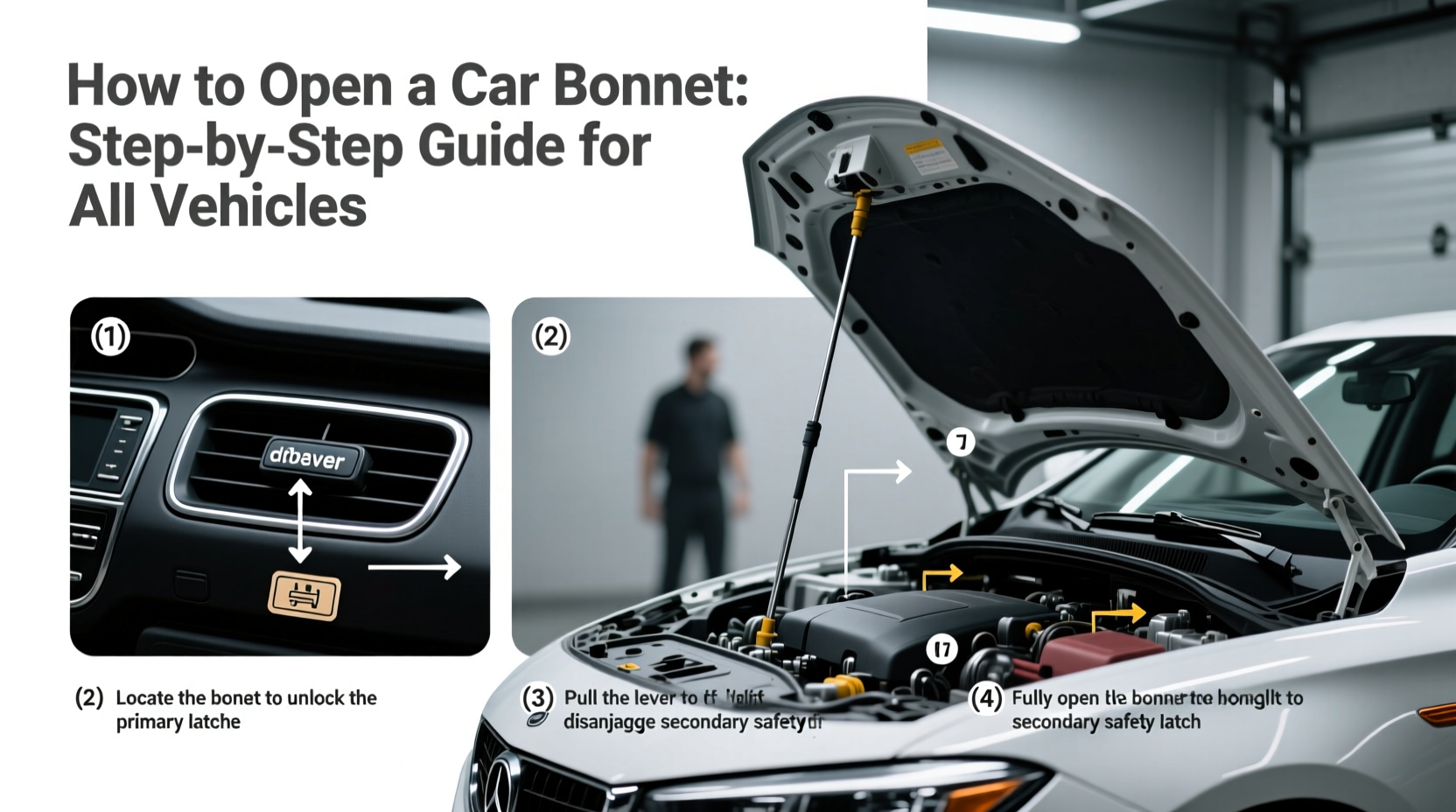 How to Open a Car Bonnet: Step-by-Step Guide for All Vehicles
