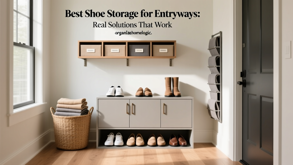 Best Shoe Storage for Entryways: Real Solutions That Work