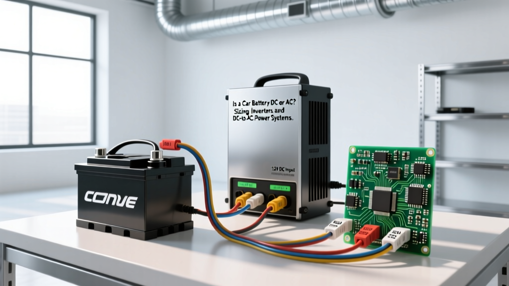 Is a Car Battery DC or AC? Sizing Inverters and DC-to-AC Power Systems