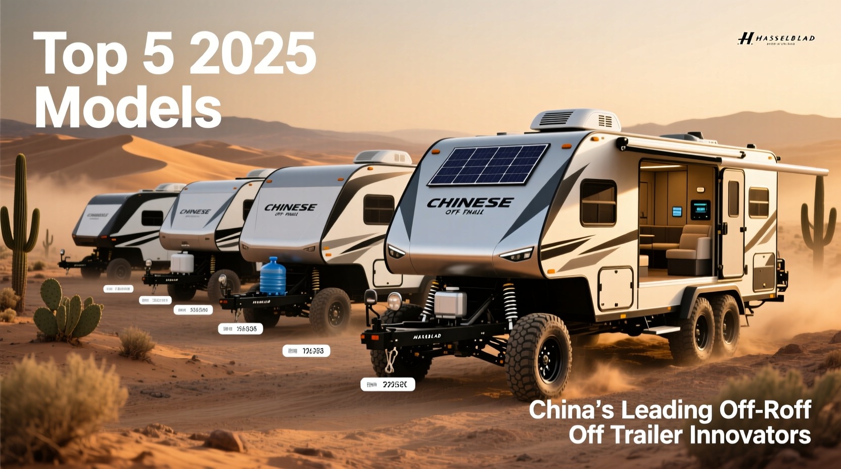 china best off road fifth wheel trailer
