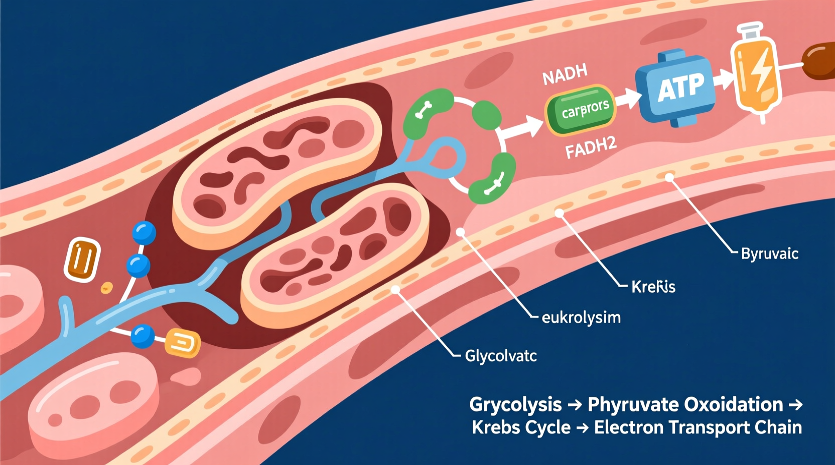 Heterotrophs Break Down Food Through Cellular Respiration