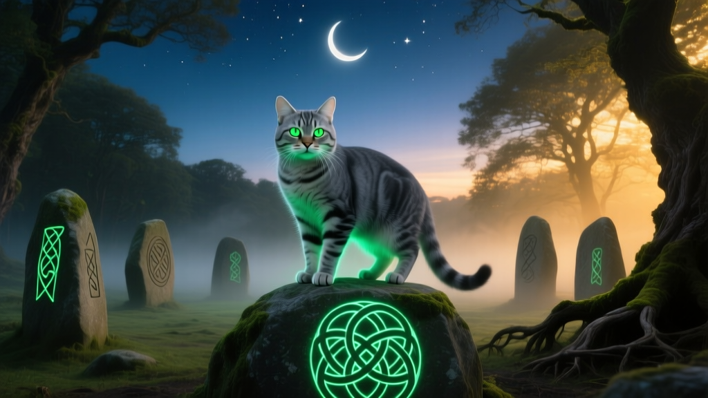 Cat in Celtic: Cultural Dream Symbolism