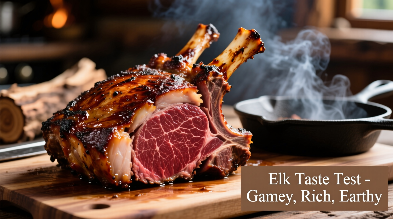 what does elk taste like