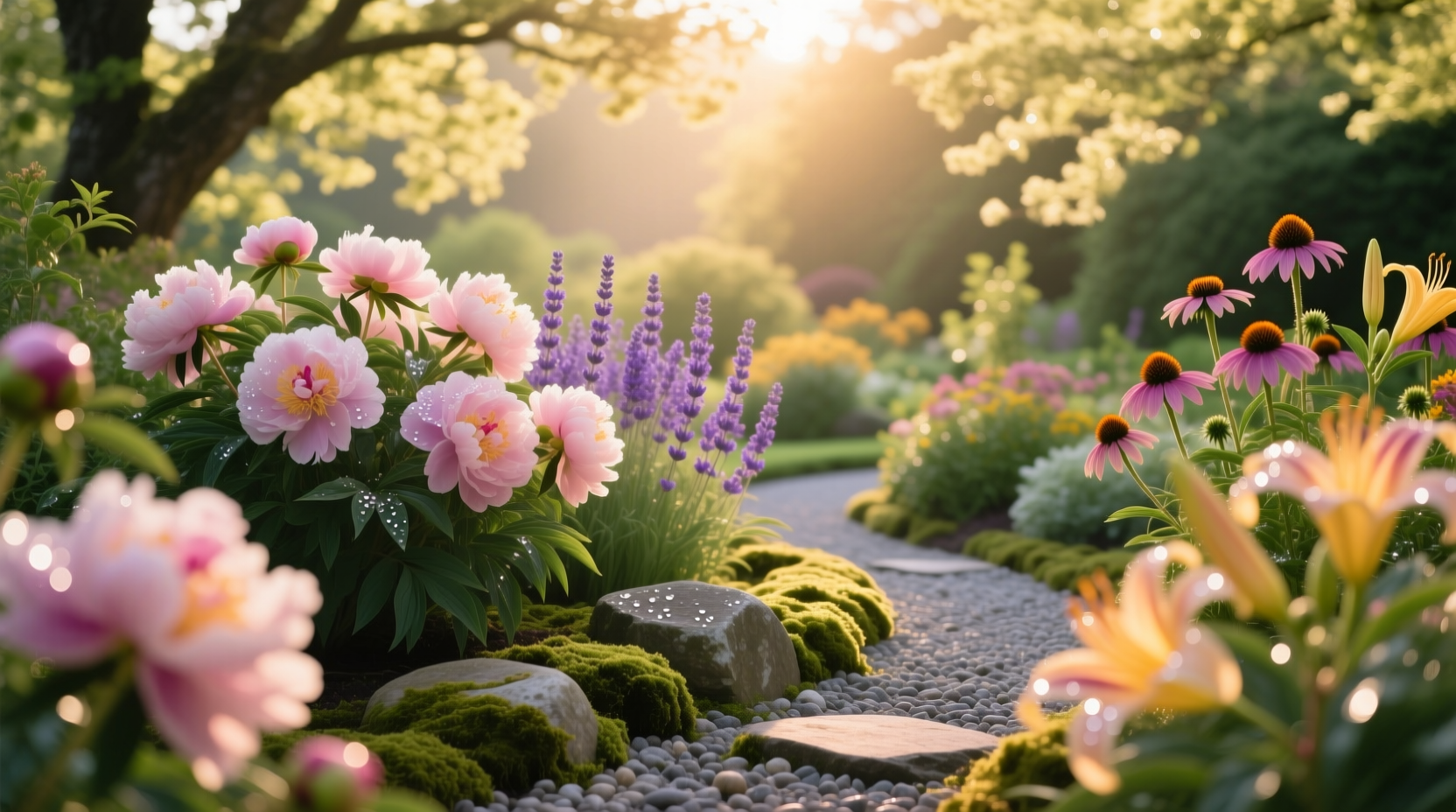 images of perennial gardens