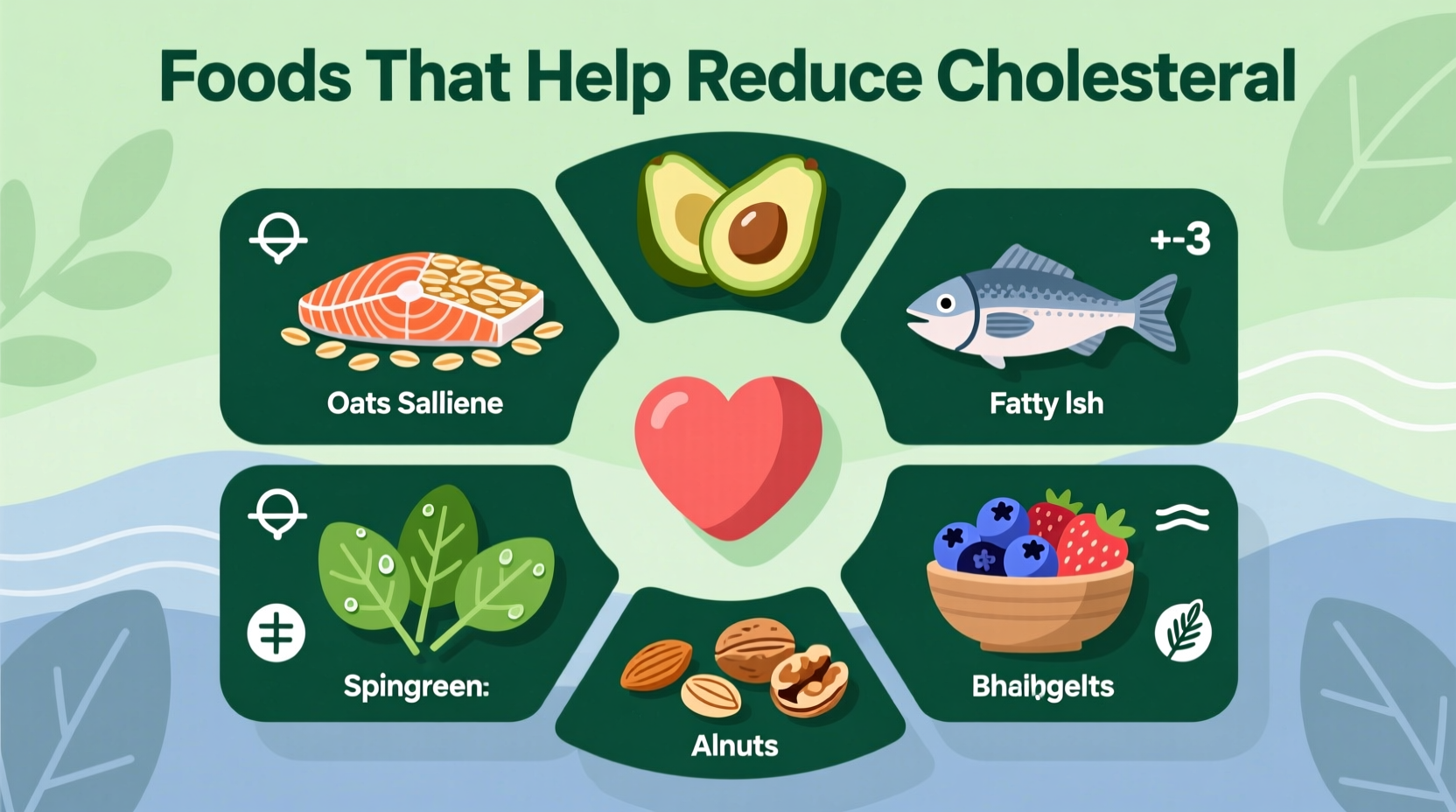 what foods help reduce cholesterol