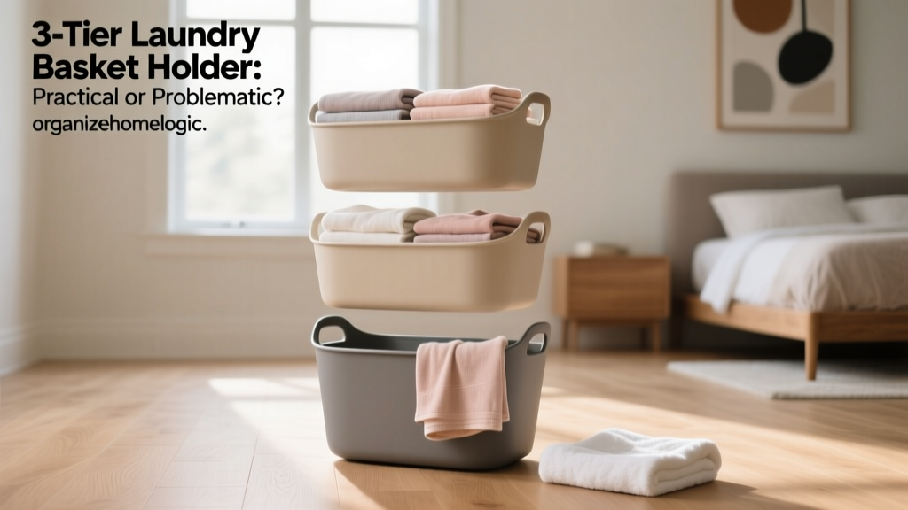 3-Tier Laundry Basket Holder: Practical or Problematic?