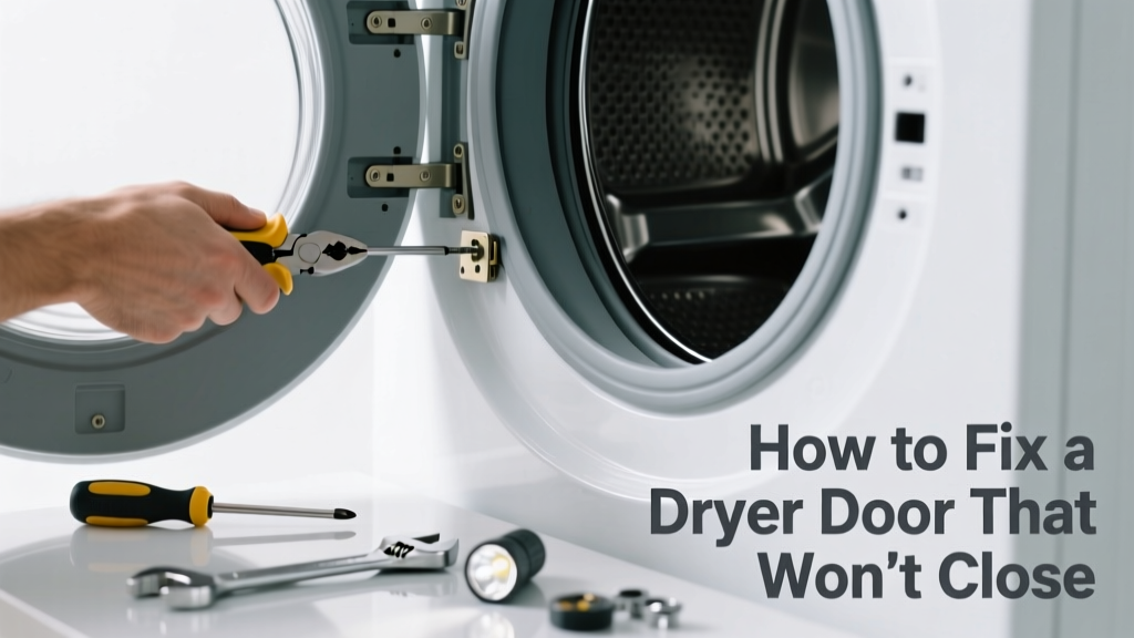 How to Fix a Dryer Door That Won’t Close