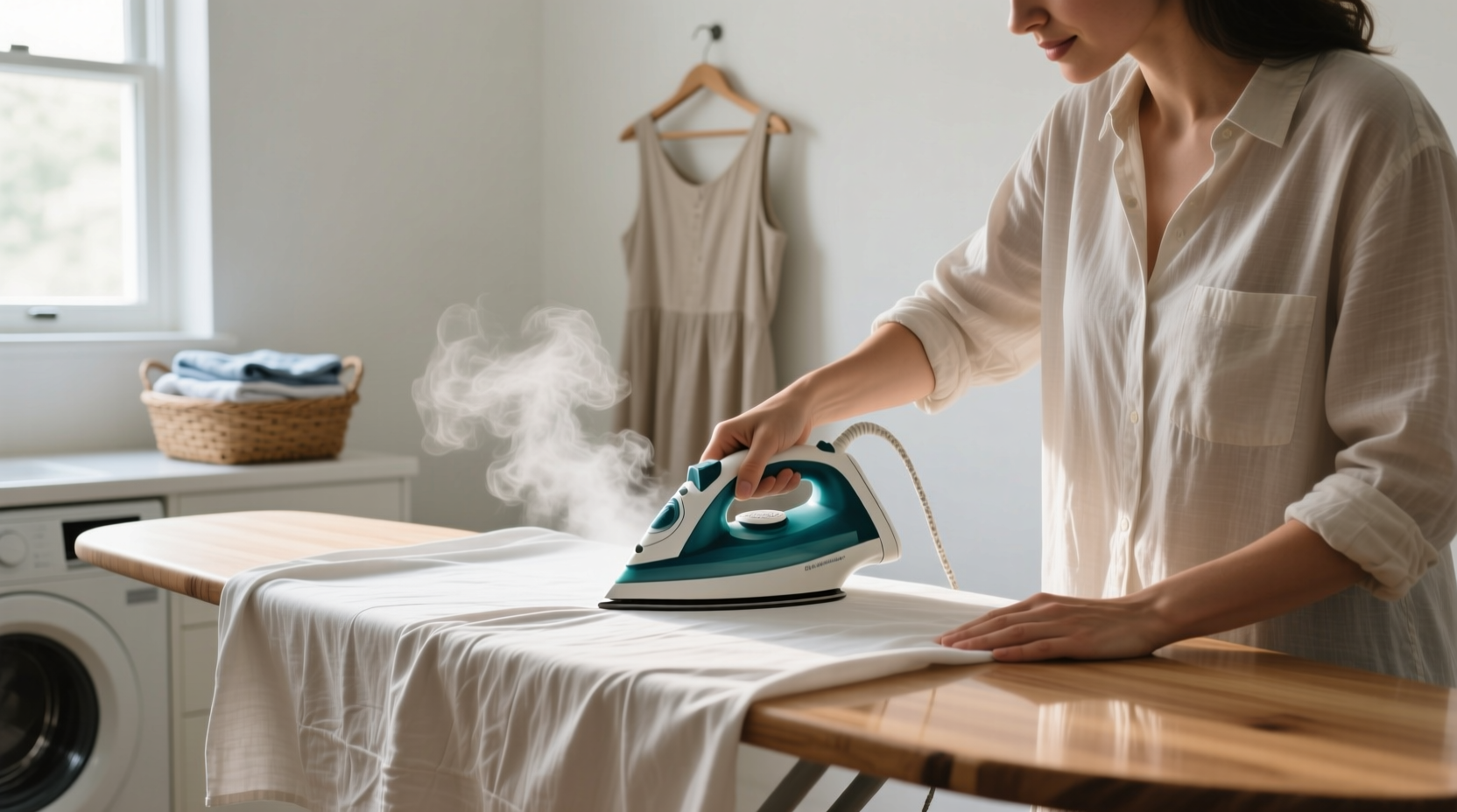 how to iron linen clothes