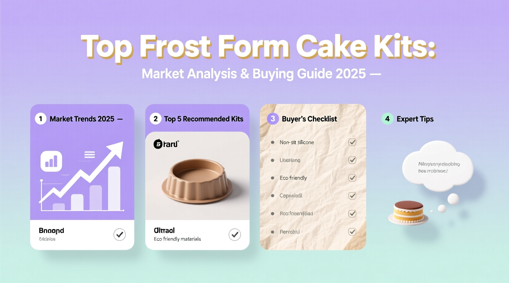 best selling frost form cake kit