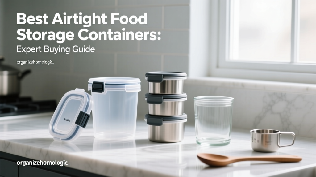 Best Airtight Food Storage Containers: Expert Buying Guide