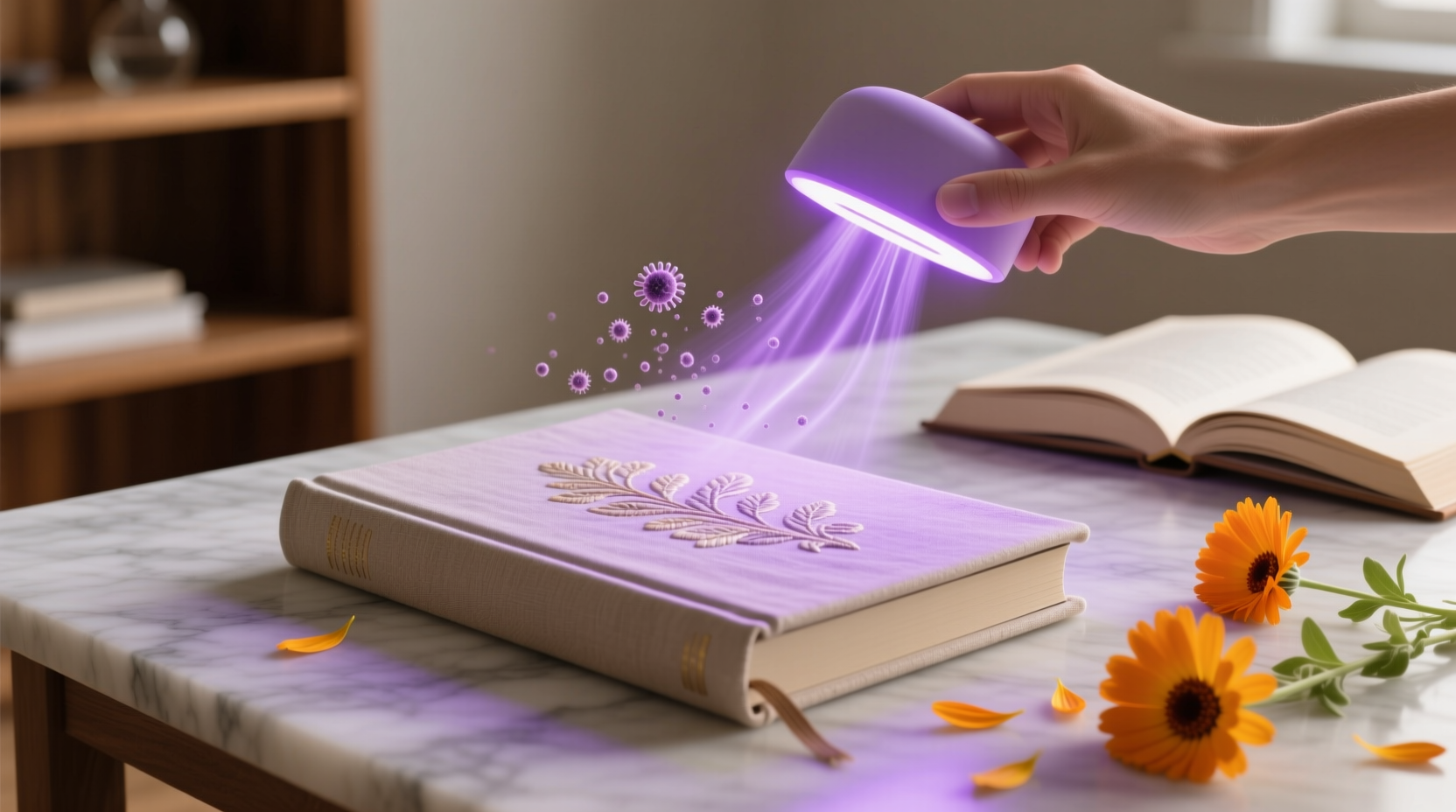 eco friendly cleaning sanitize fabric book covers
