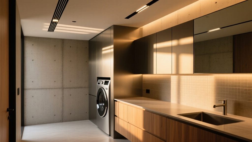 Laundry Room Lighting Fixes: End Shadow Problems