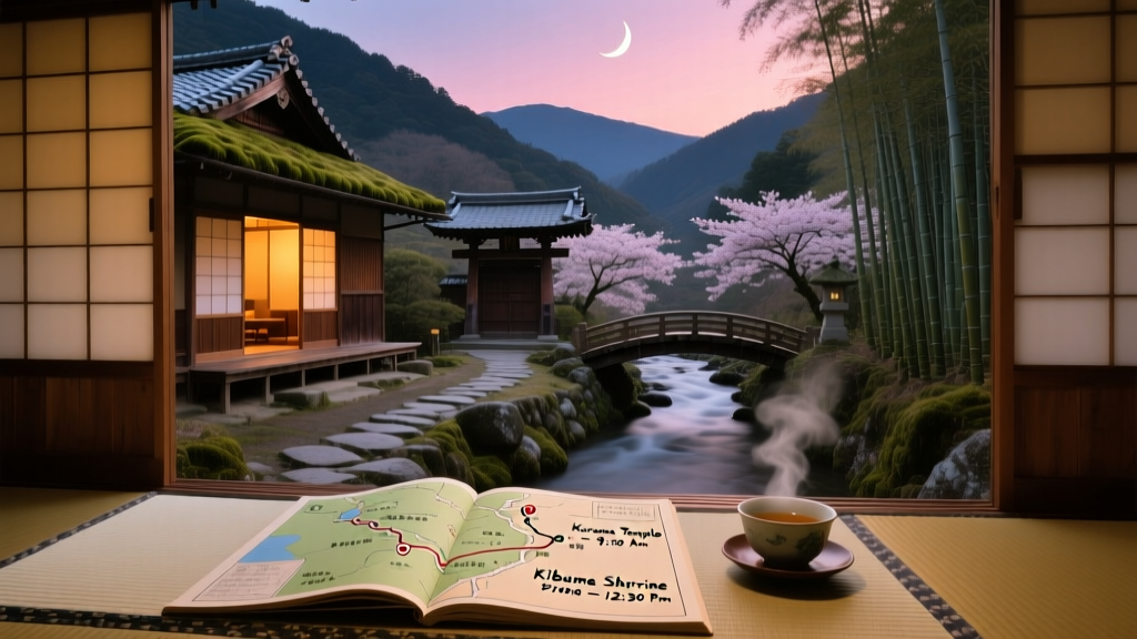 1-Day Kurama-Kibune Kyoto Japan Itinerary: Hiking, Onsen, and Mountain Temples
