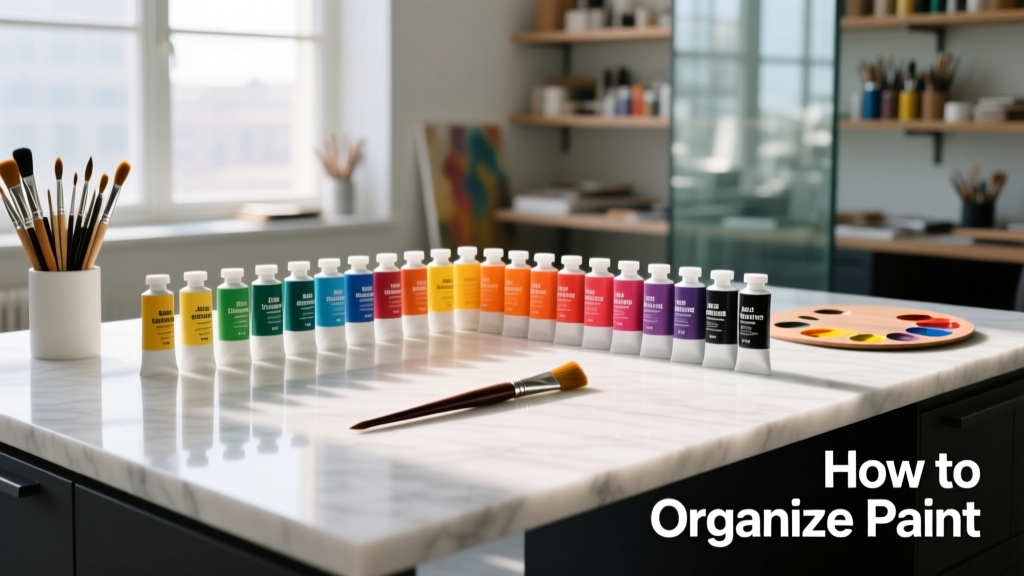How To Organize Paint: A Practical, Space-Saving System for Homeowners and DIYers