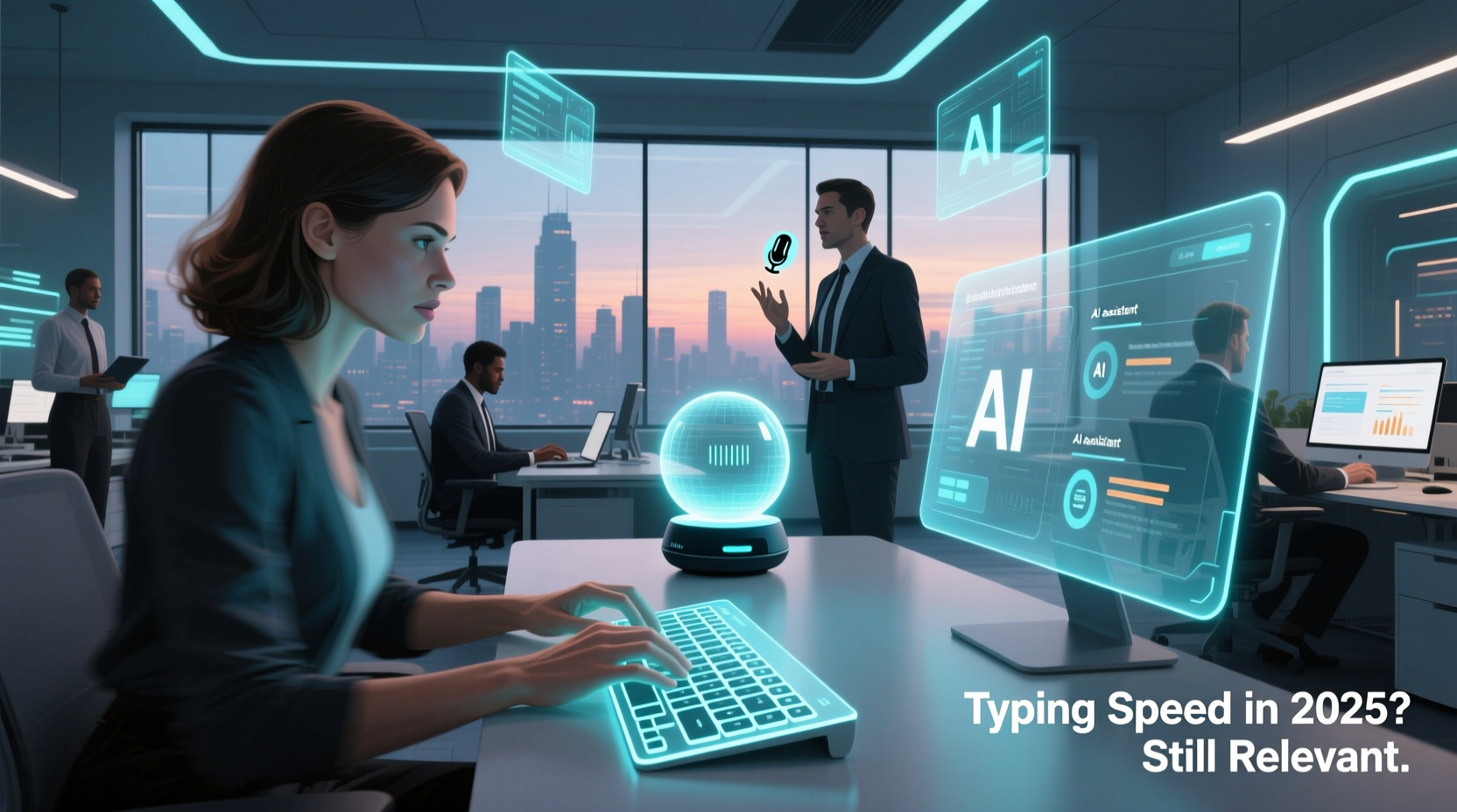 does typing speed matter in 2025 or are voice assistants replacing keyboards