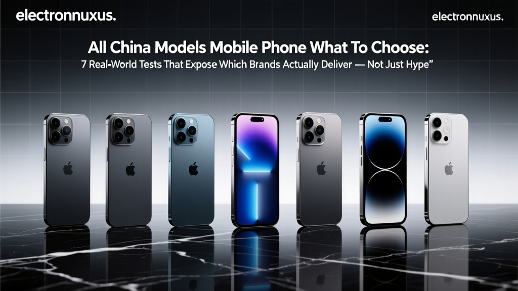 All China Models Mobile Phone What To Choose: 7 Real-World Tests That Expose Which Brands Actually Deliver — Not Just Hype