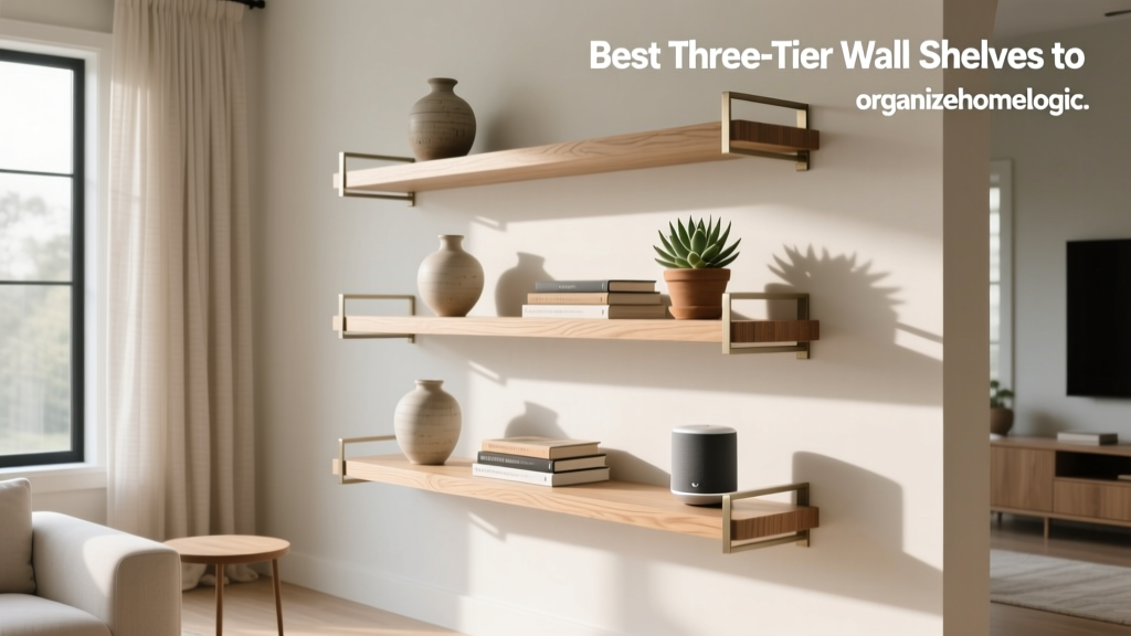 Best Three-Tier Wall Shelves to Buy in 2024