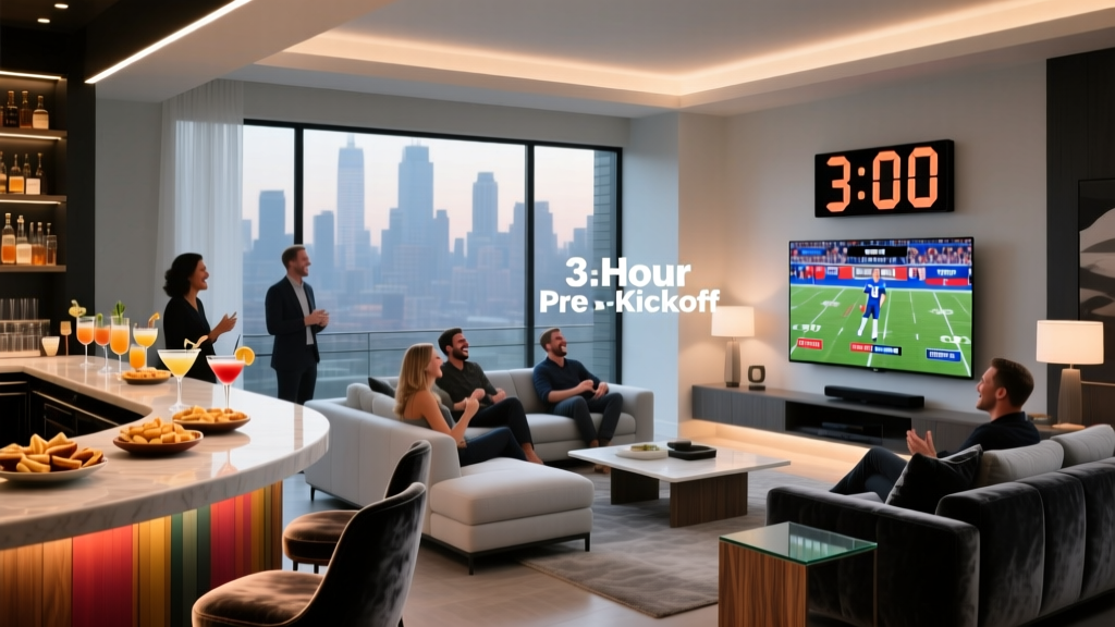 Super Bowl Party Start Time: 3-Hour Pre-Kickoff Plan (2026)