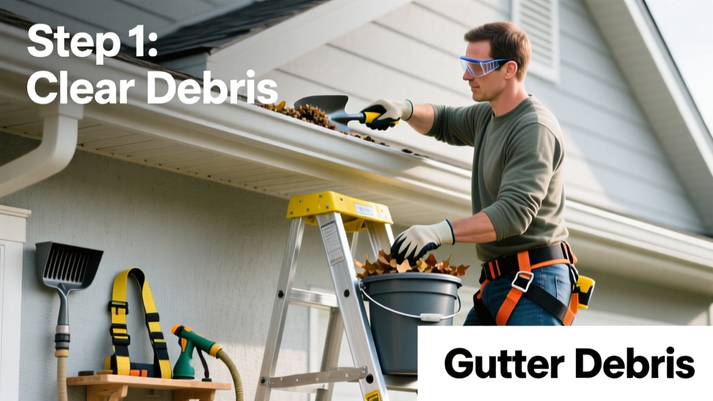 How to Clean Gutters Safely and Effectively
