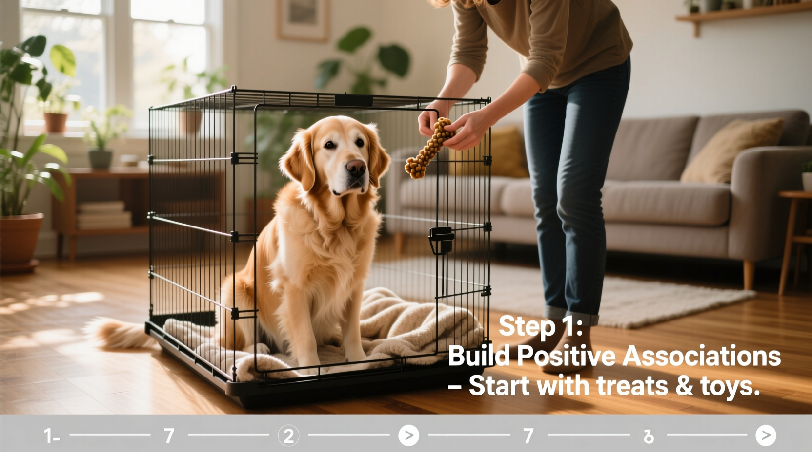 crate training an older dog step by step guide for separation anxiety
