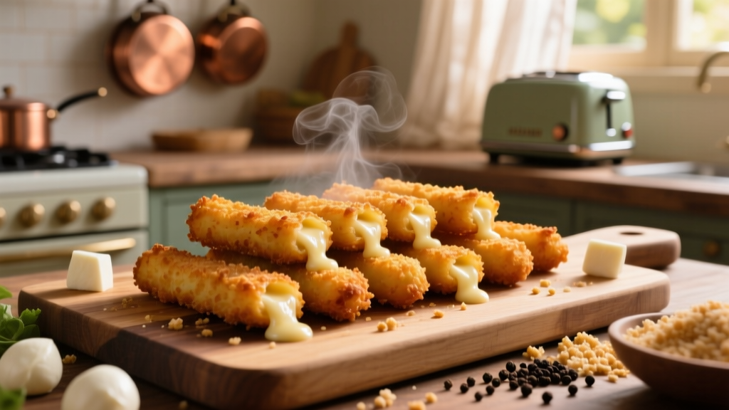 Air Fried Mozzarella Sticks: Crispy, Golden & Guilt-Free
