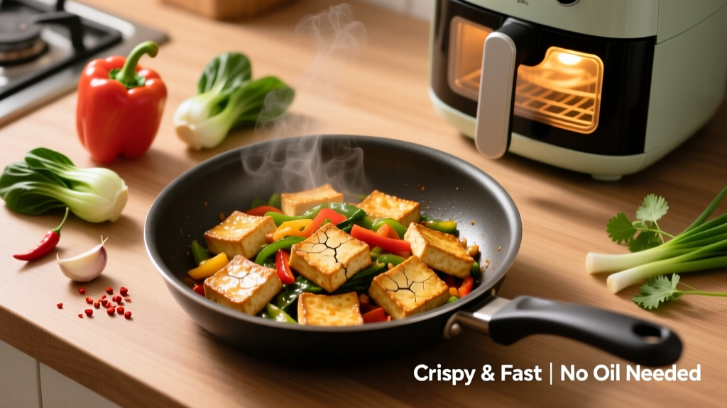 Air Fryer Tofu Stir Fry: Crispy, Fast & Oil-Light