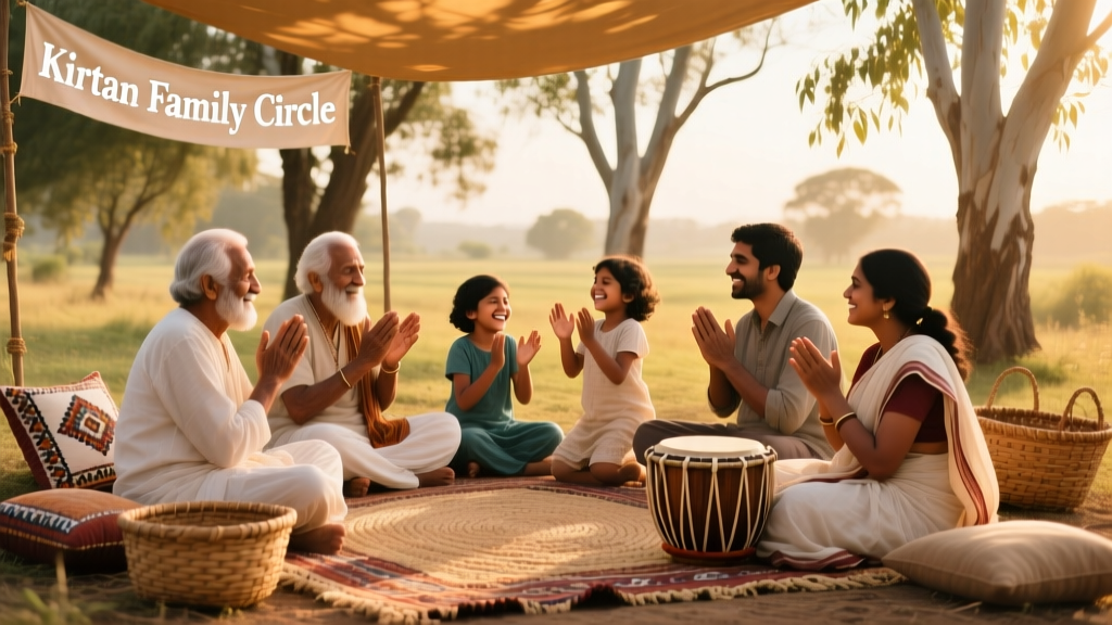Kirtan for Families: How Chanting Together Builds Emotional Resilience, Focus, and Connection