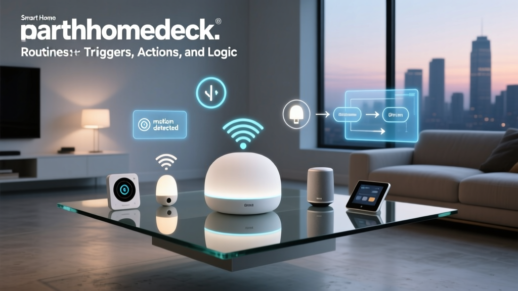 Smart Home Automation Routines: Triggers, Actions, and Logic