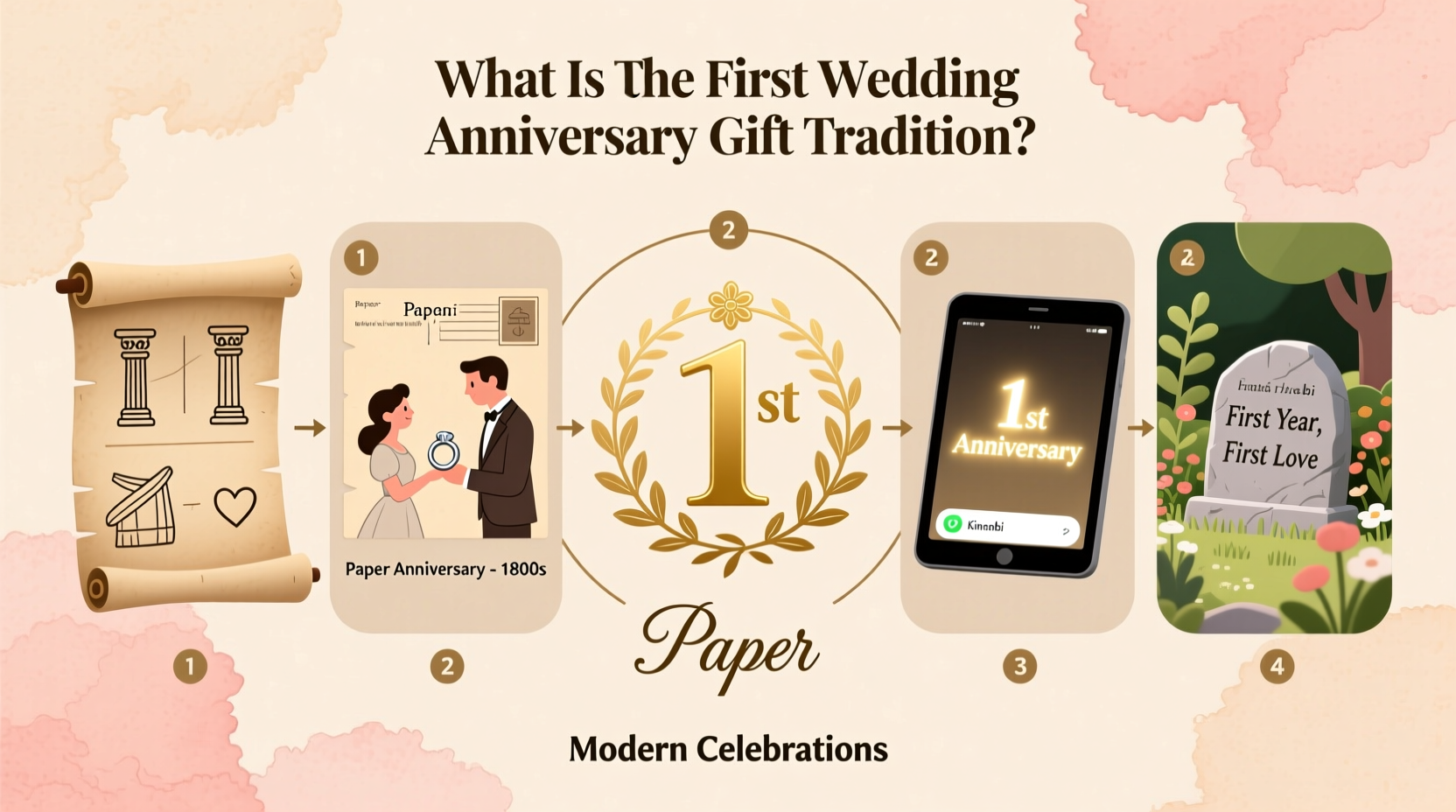 what is the first wedding anniversary gift