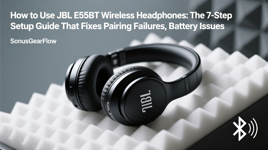 JBL E55BT Setup Guide: Fix Pairing, Battery & Sound Issues