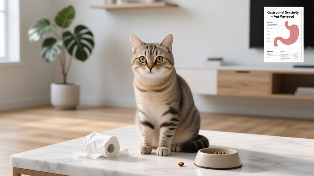 Why Cat Behavior Changes for Sensitive Stomach