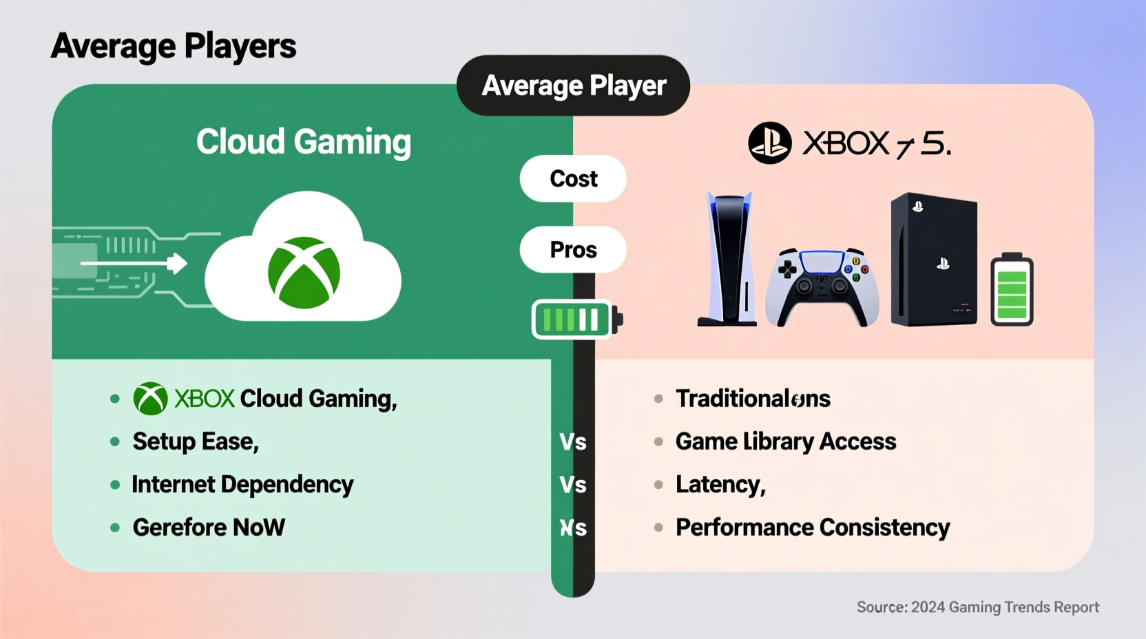 is cloud gaming better than owning a console pros and cons for average players