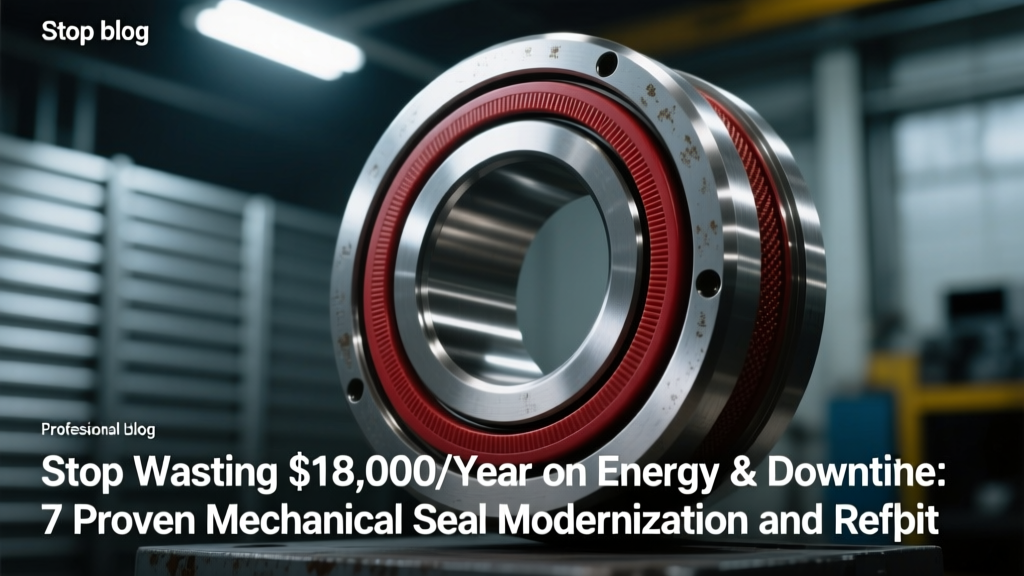 Cut Seal Leakage 92%: 7 Retrofit Options, <24-Mo Payback