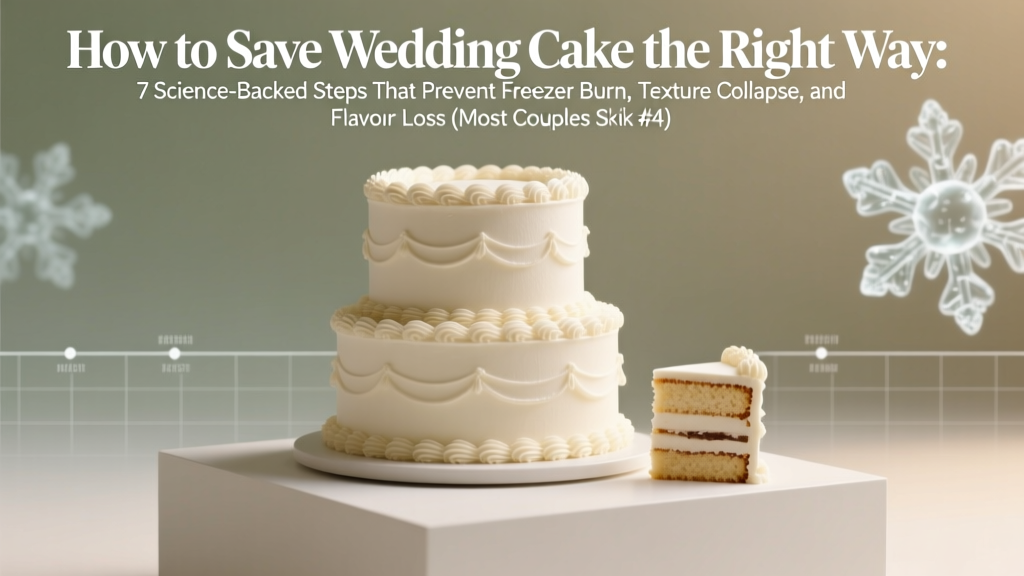 Wedding Cake Storage: 7 Science-Backed Steps (2026)