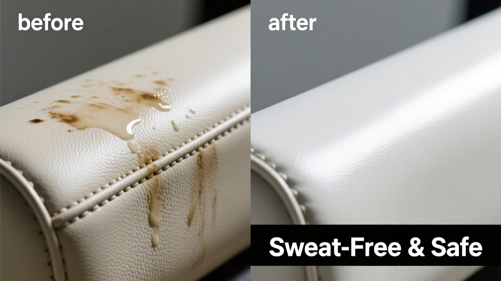 How to Remove Sweat from Vinyl Upholstery Safely