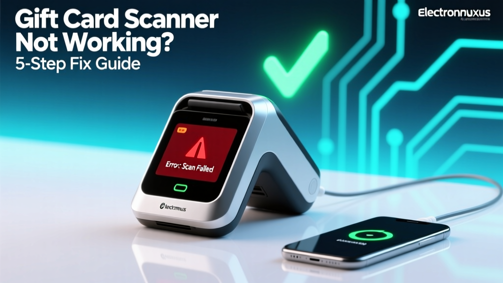 Gift Card Scanner Not Working? 5-Step Fix Guide