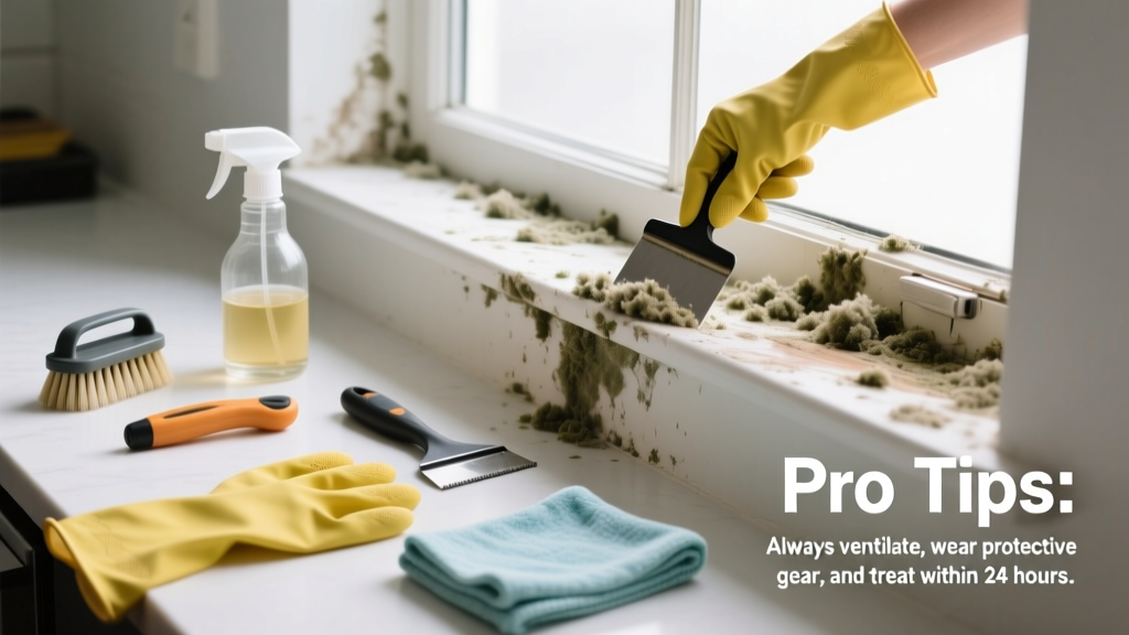 How to Fix Mold on Window Sill: DIY Steps & Pro Tips