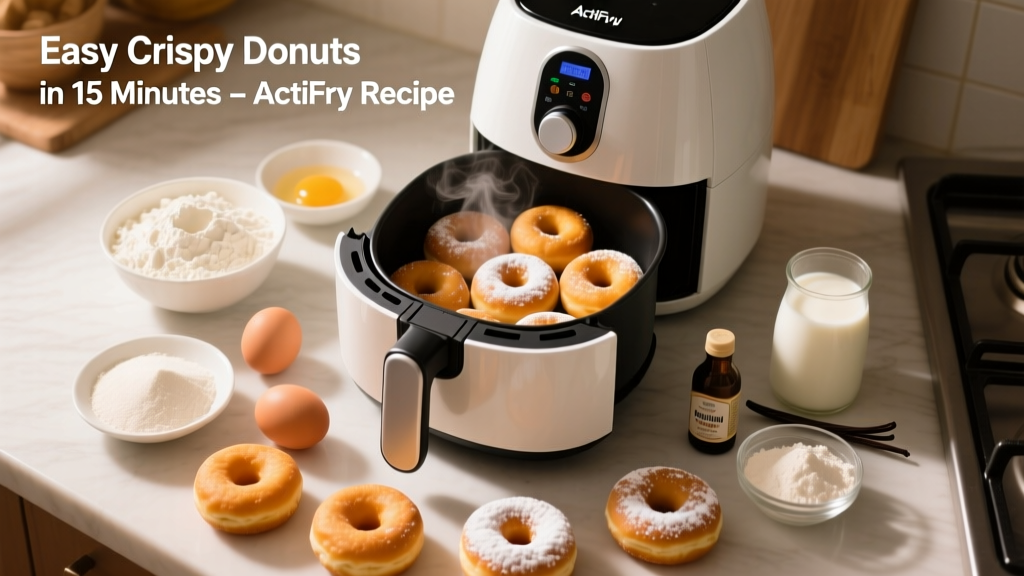 How to Make Donuts in an ActiFry (Easy & Crispy!)