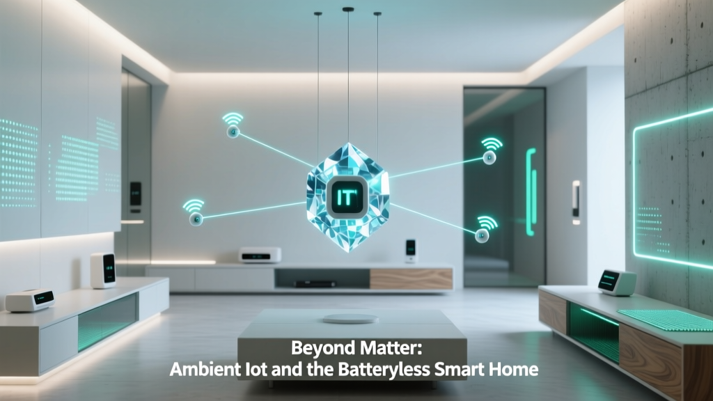 Beyond Matter: Ambient IoT and the Batteryless Smart Home