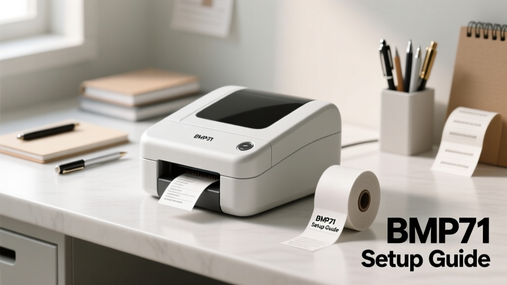 How to Use the BMP71 Label Printer: A Practical Guide